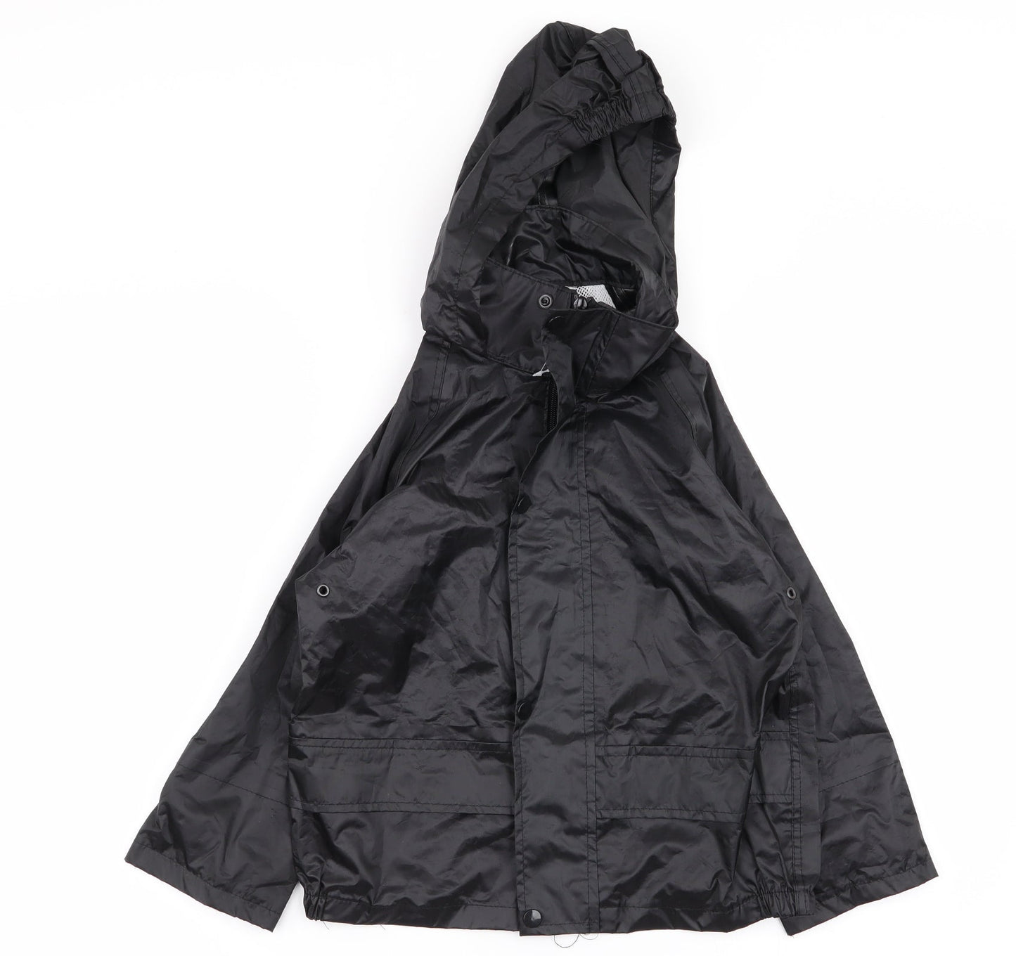 wetplay Boys Black   Rain Coat Coat Size 3-4 Years