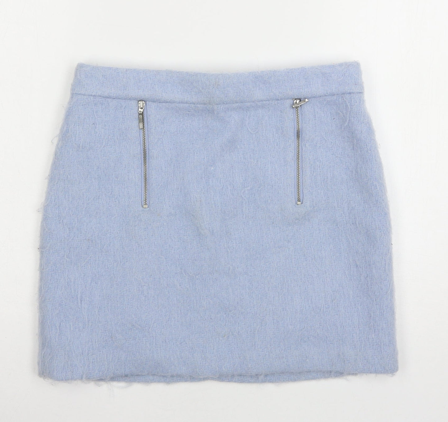 Dorothy Perkins Womens Blue   A-Line Skirt Size 8