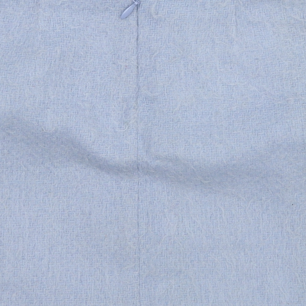 Dorothy Perkins Womens Blue   A-Line Skirt Size 8