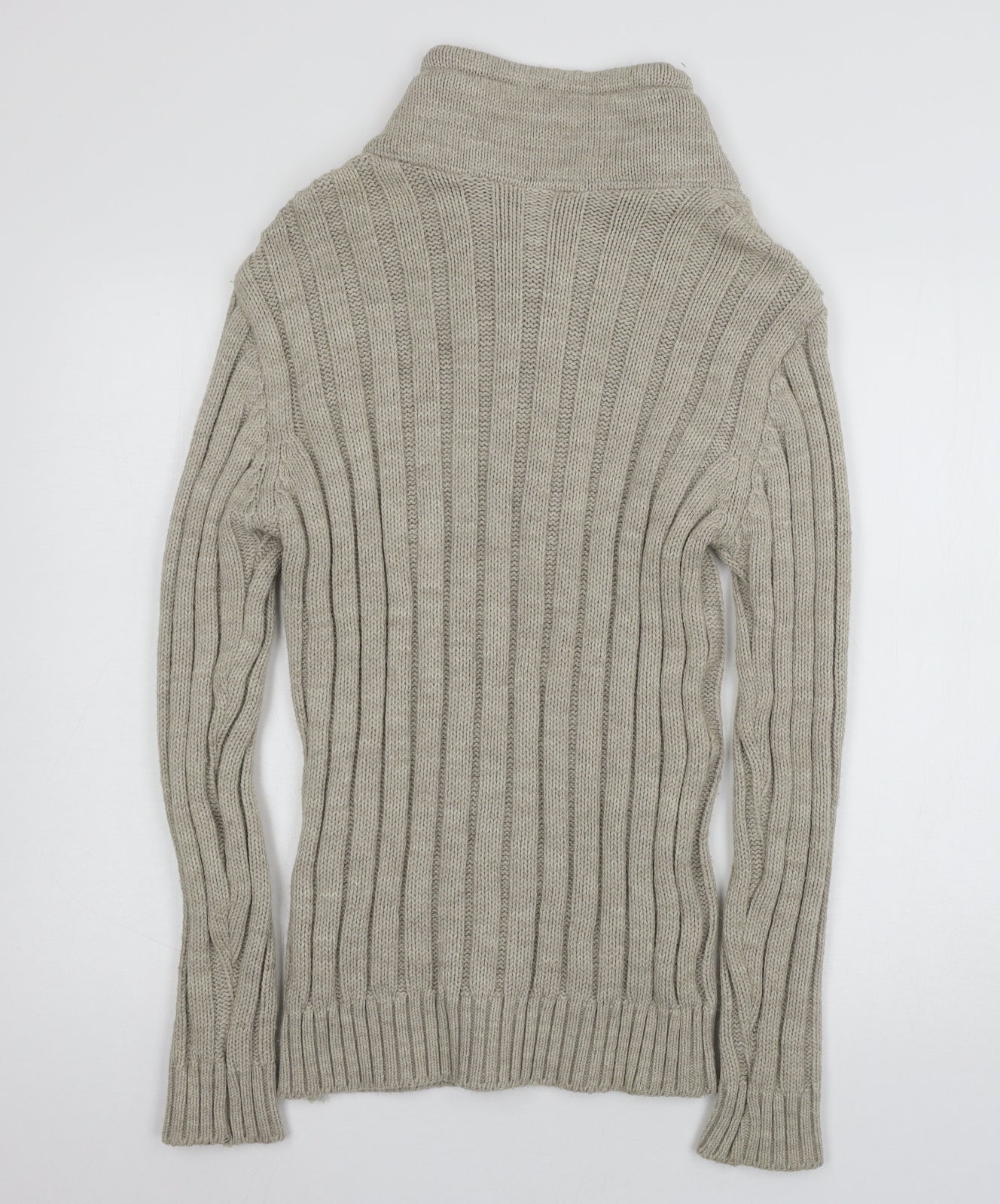 Vangalla Womens Grey  Knit Pullover Jumper Size S