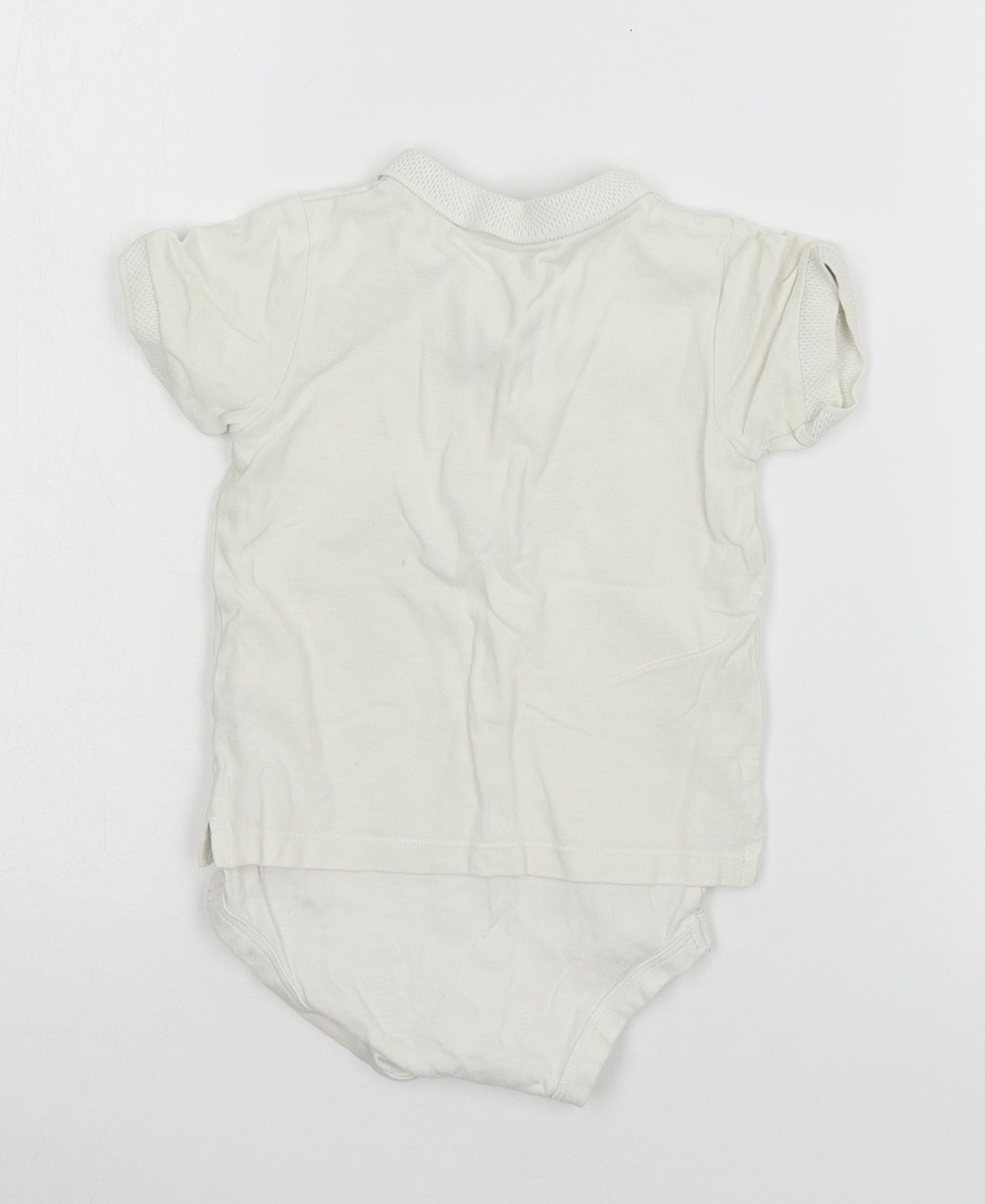 TU Baby White  Jersey Babygrow One-Piece Size 12-18 Months