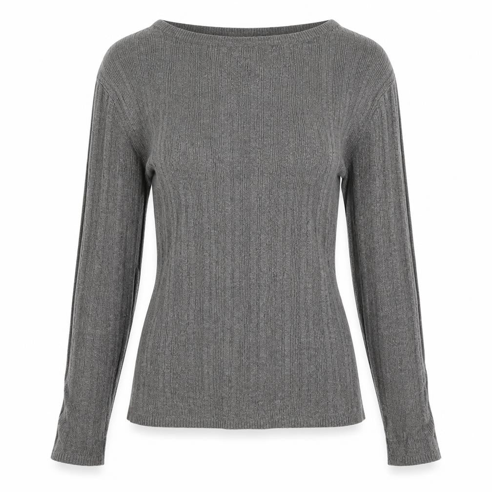 Primark Womens Grey  Knit Pullover Jumper Size 10