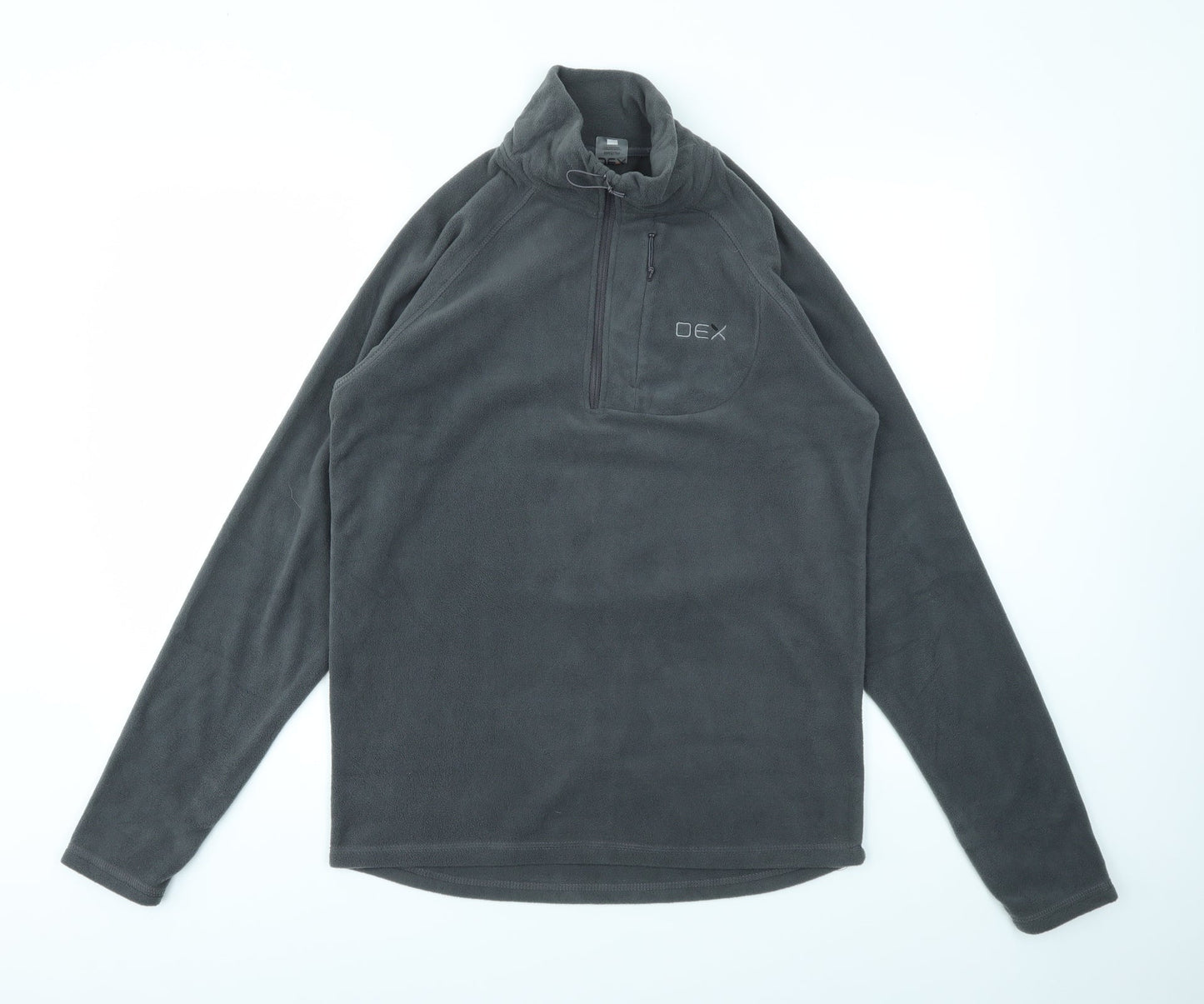 DEX Mens Grey   Pullover Sweatshirt Size M