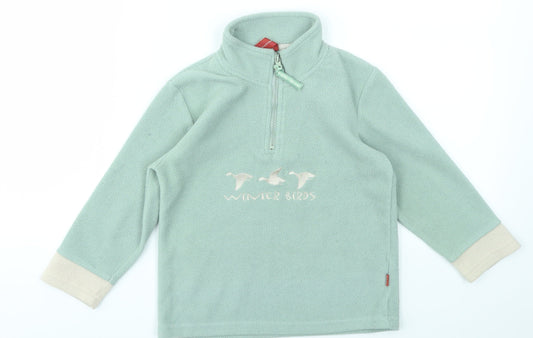 TOP HIT COLLECTION  Boys Green   Pullover Jumper Size 5-6 Years