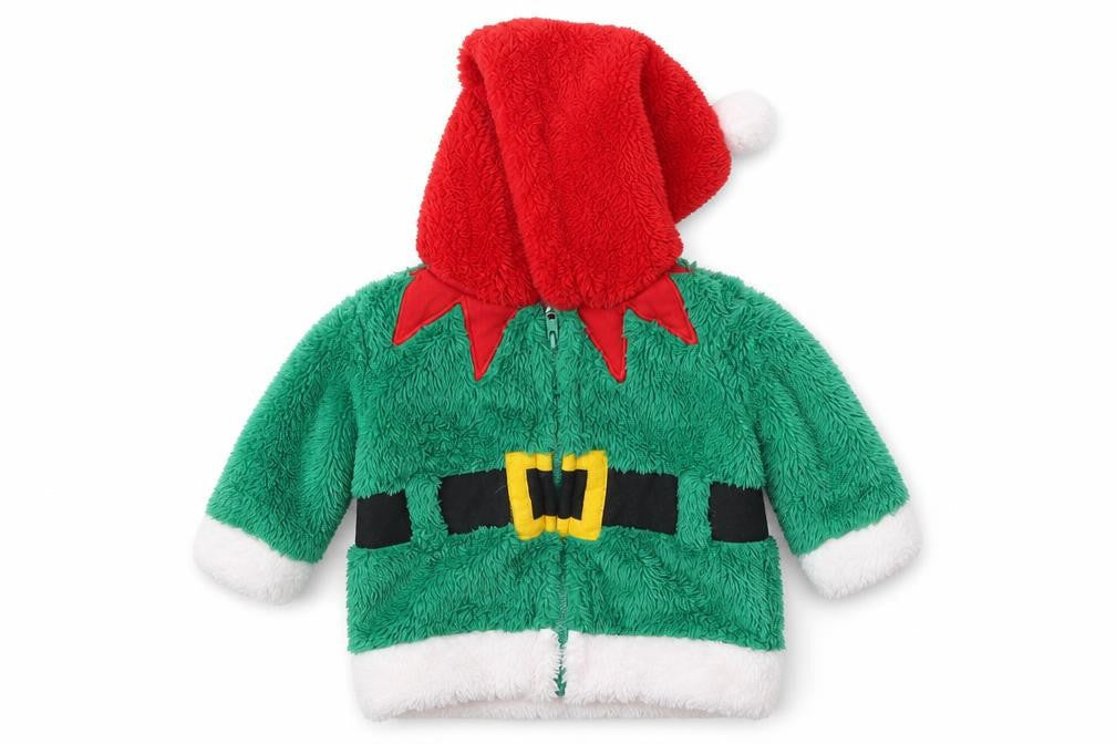 Front view of F&F boys’ multicoloured full zip jumper, size 3-6, months