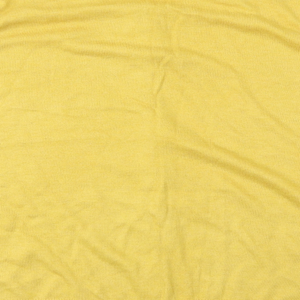 Bonmarché Womens Yellow   Full Zip Jumper Size XL