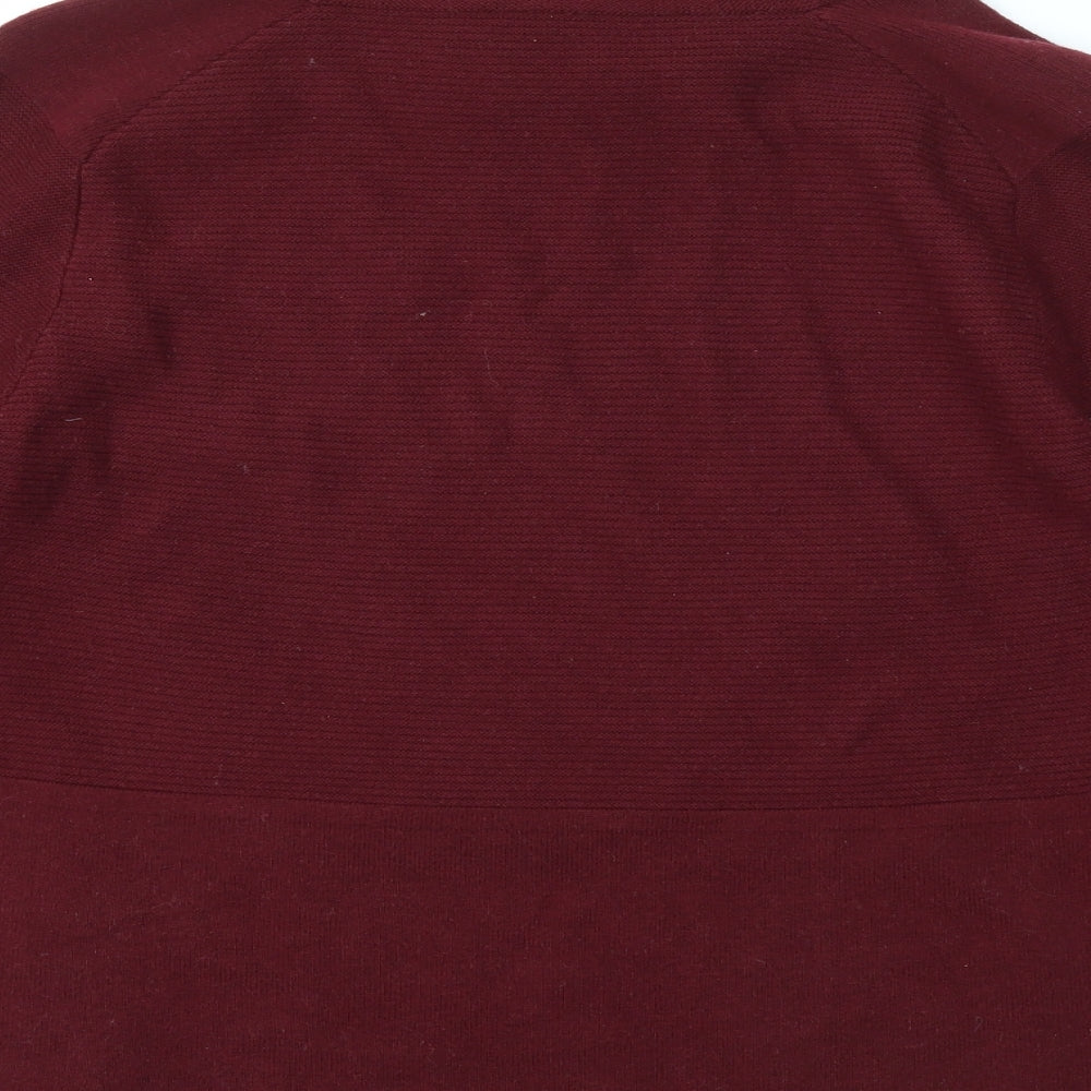 Debenhams Womens Red   Pullover Jumper Size 8