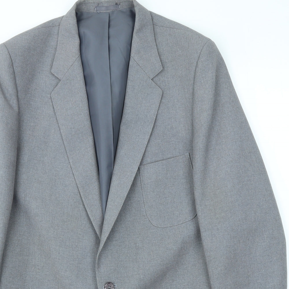 Preworn Mens Grey   Jacket Blazer Size 42