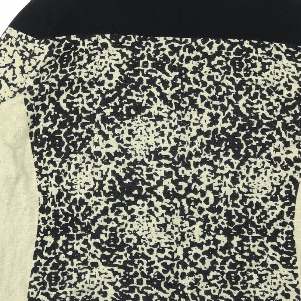 PLANET Womens Multicoloured Animal Print  Cardigan Jumper Size S