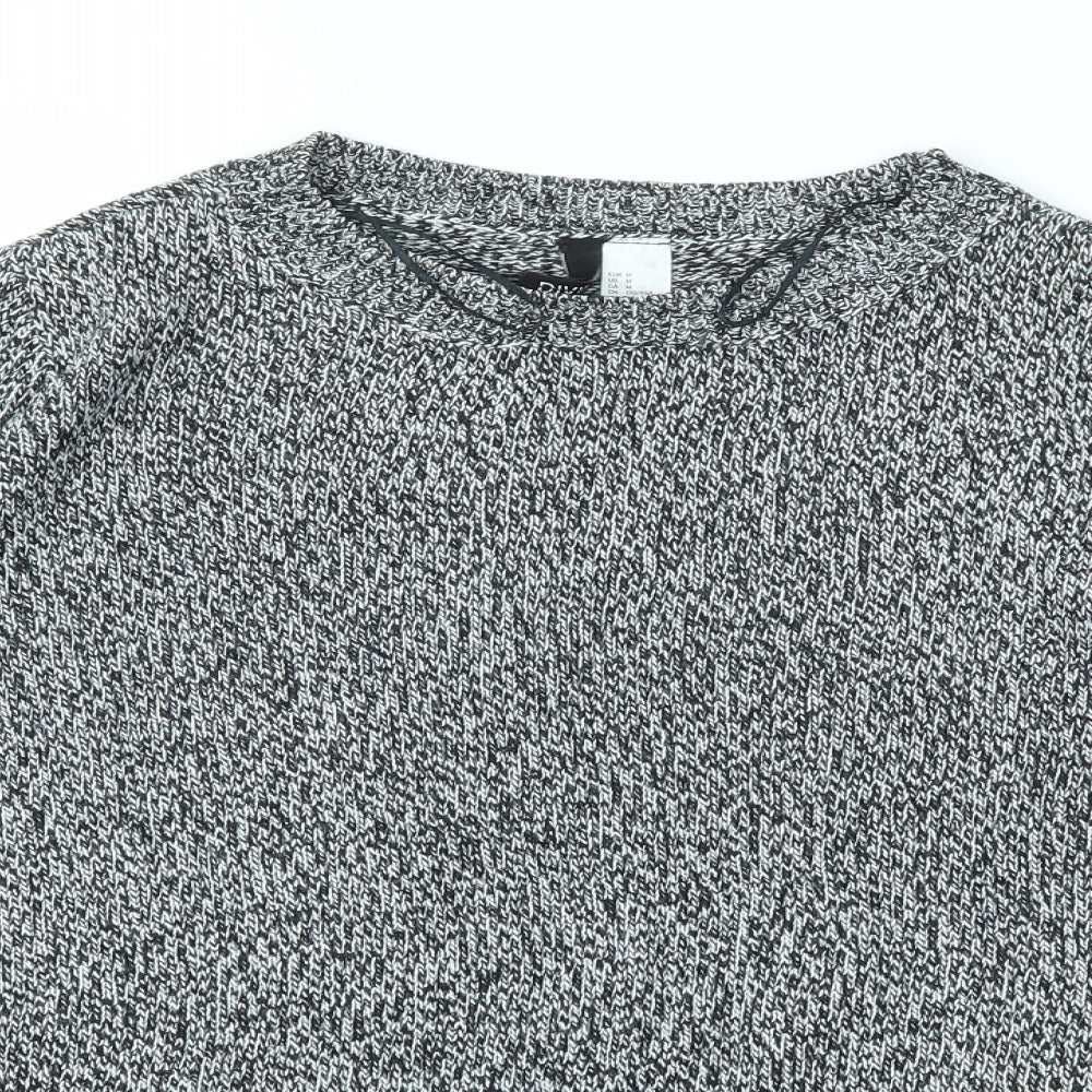 H&M Womens Grey   Pullover Jumper Size M
