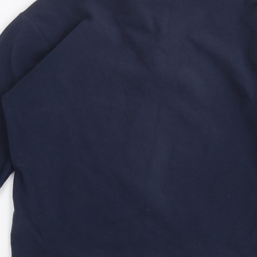 Outdoor Essentials Mens Blue  Fleece Pullover Jumper Size S