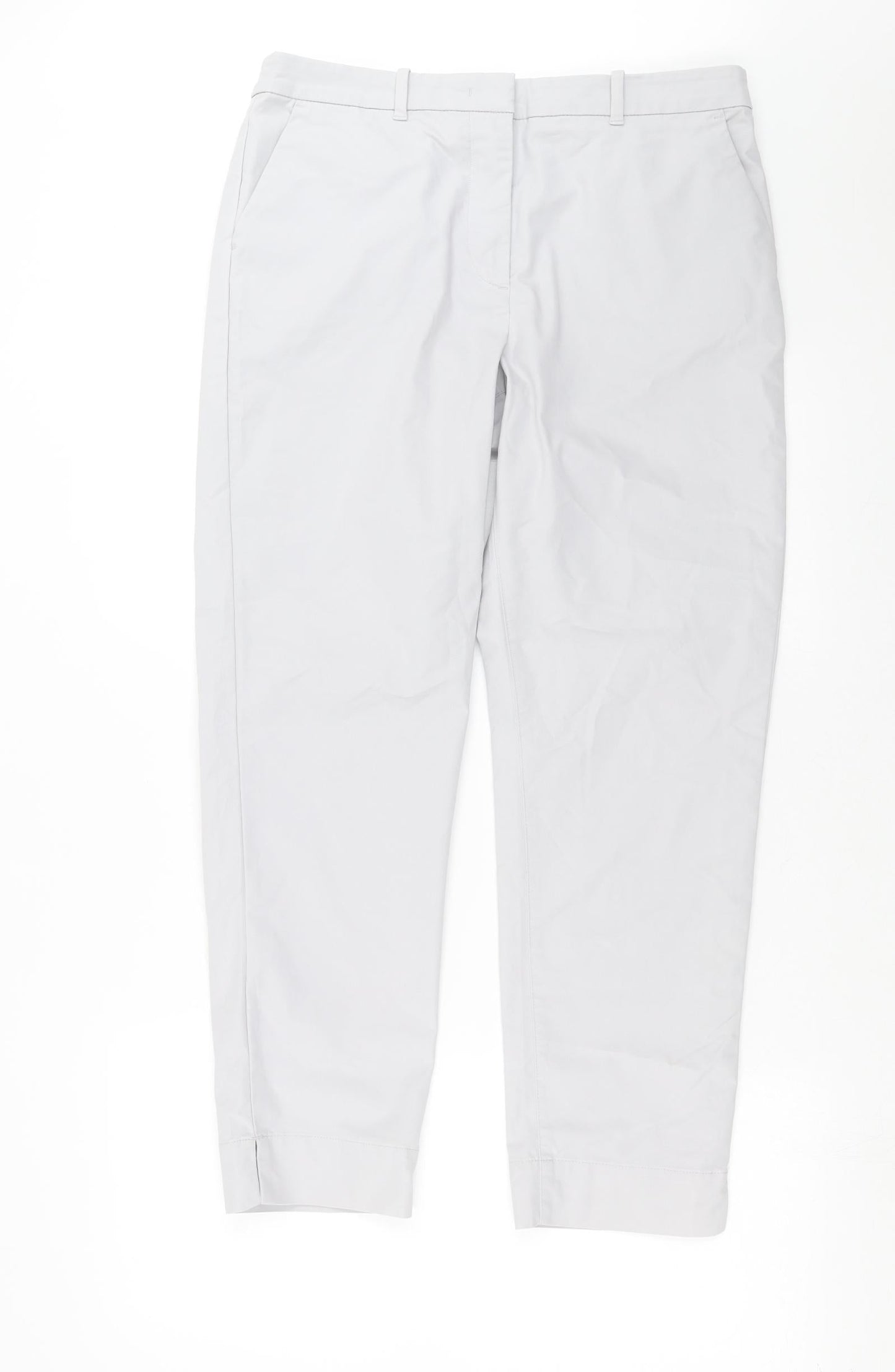 Marks and Spencer Womens Grey   Trousers  Size 12 L27 in