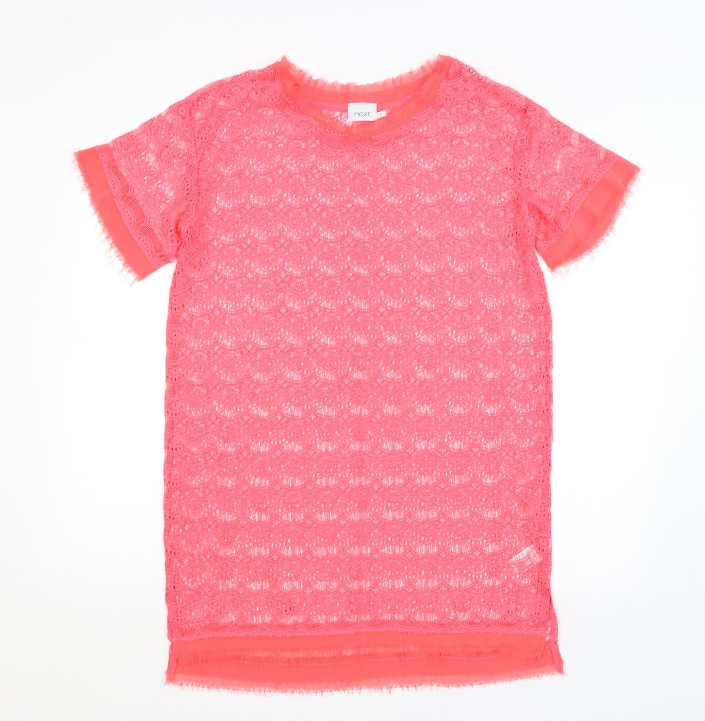 NEXT Womens Pink   Tunic T-Shirt Size 10