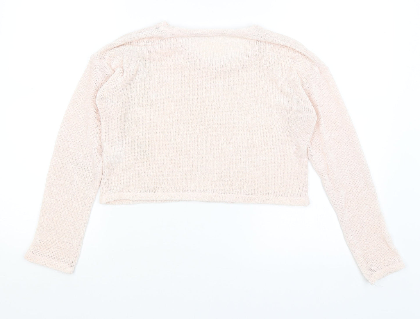 Matalan Girls Pink   Pullover Jumper Size 12 Years