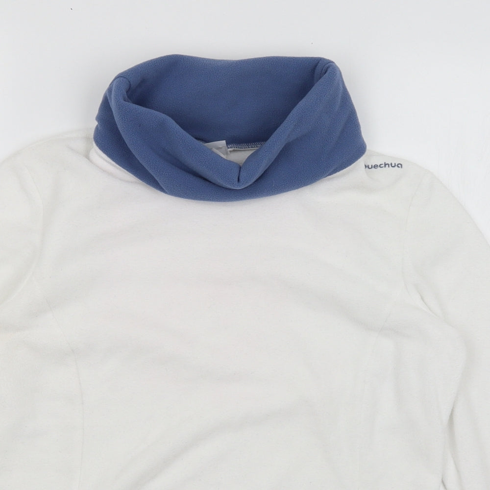 DECATHLON Womens White   Pullover Jumper Size M