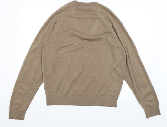 Greenwoods Mens Brown   Pullover Jumper Size M