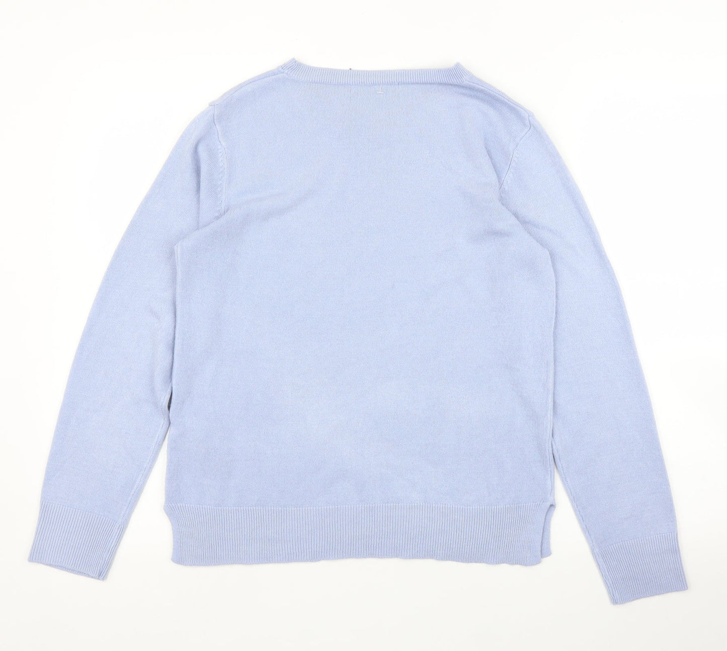 M&S Womens Blue   Pullover Jumper Size 12