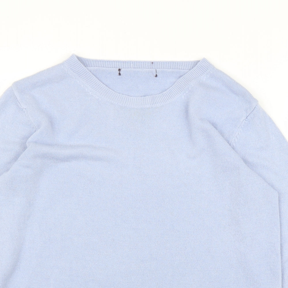 M&S Womens Blue   Pullover Jumper Size 12