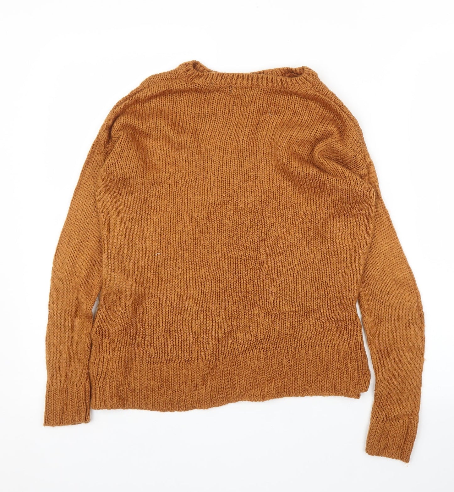 New Look Womens Orange   Pullover Jumper Size S