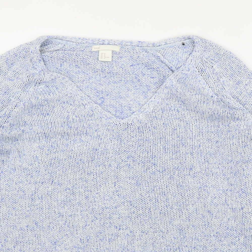 H&M Womens Blue   Pullover Jumper Size M