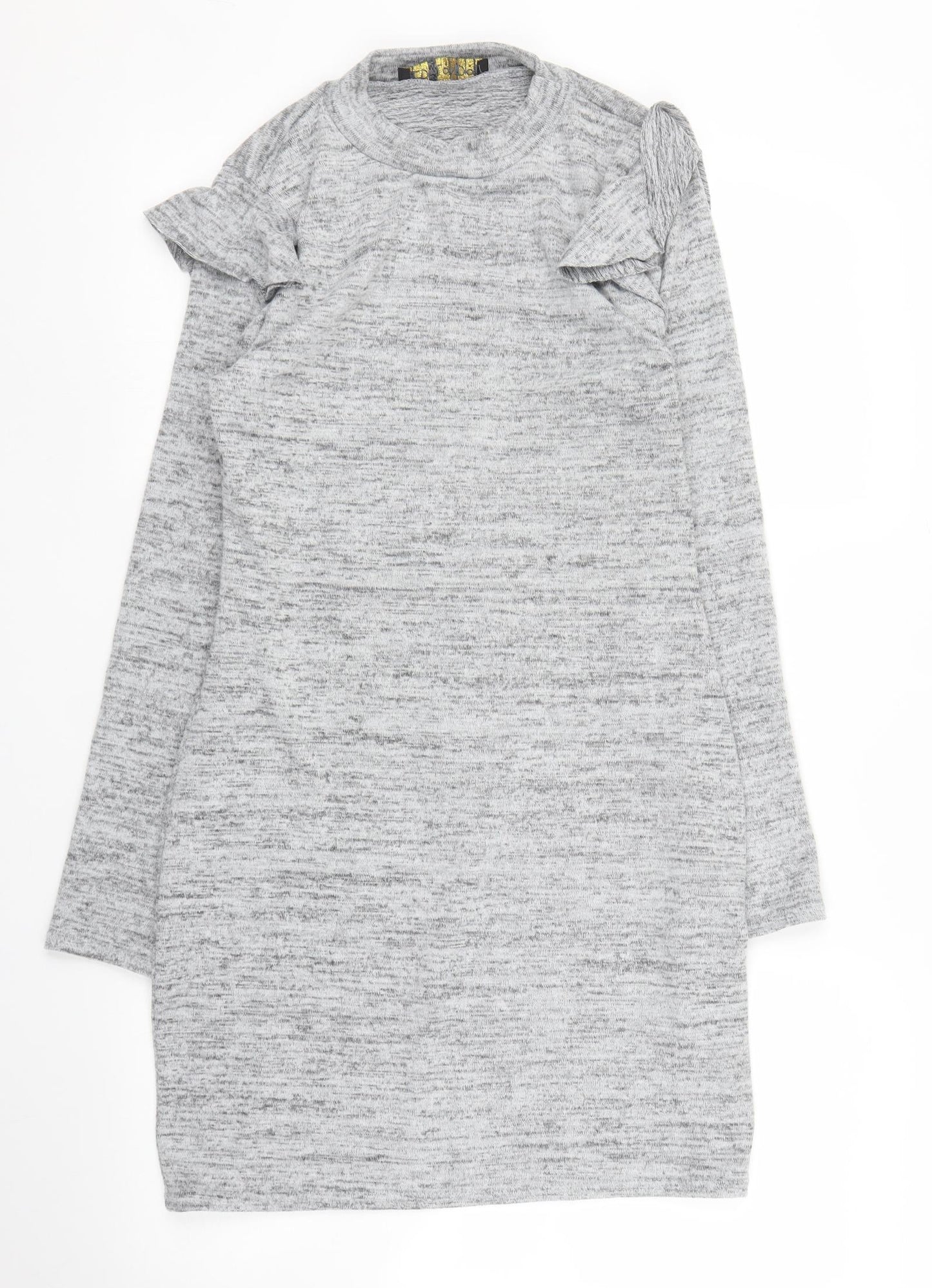 QED London Womens Grey   Tunic Jumper Size M