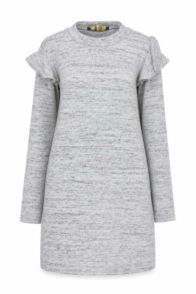 QED London Womens Grey   Tunic Jumper Size M
