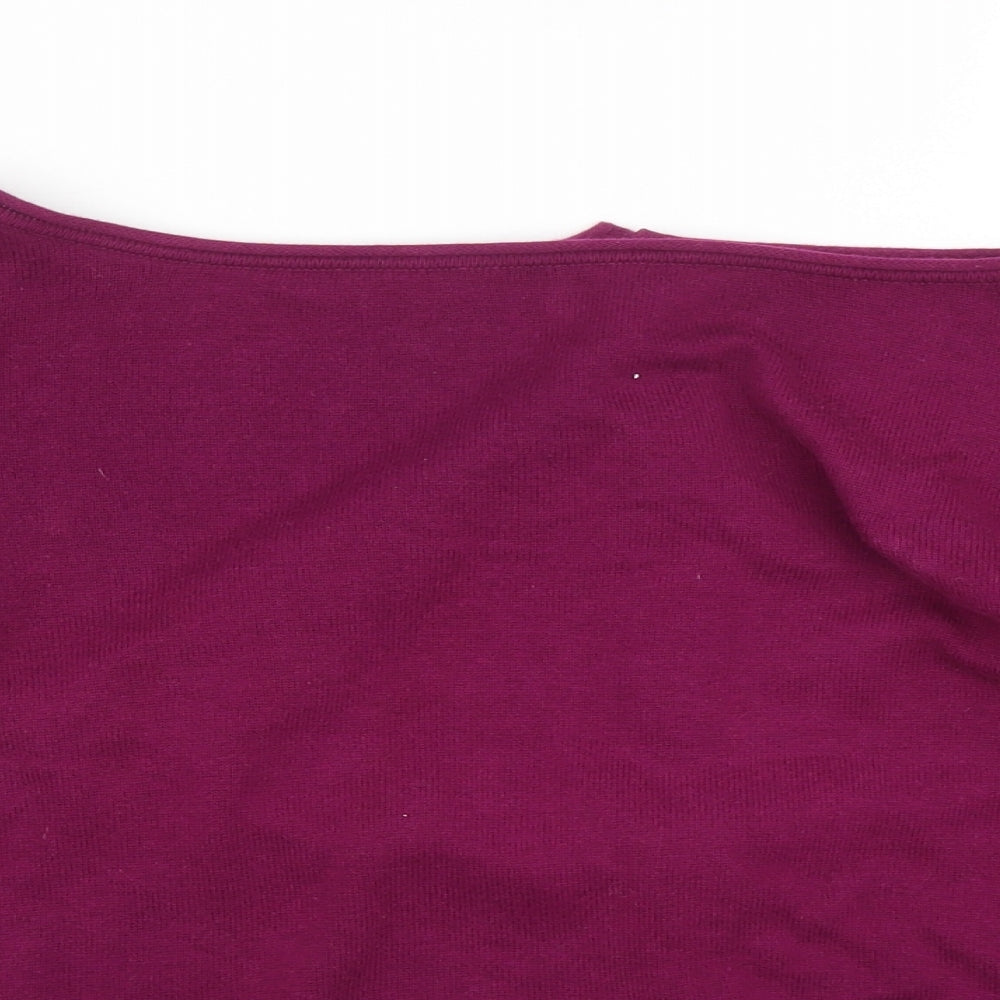 Preworn Womens Purple   Cardigan Jumper Size M