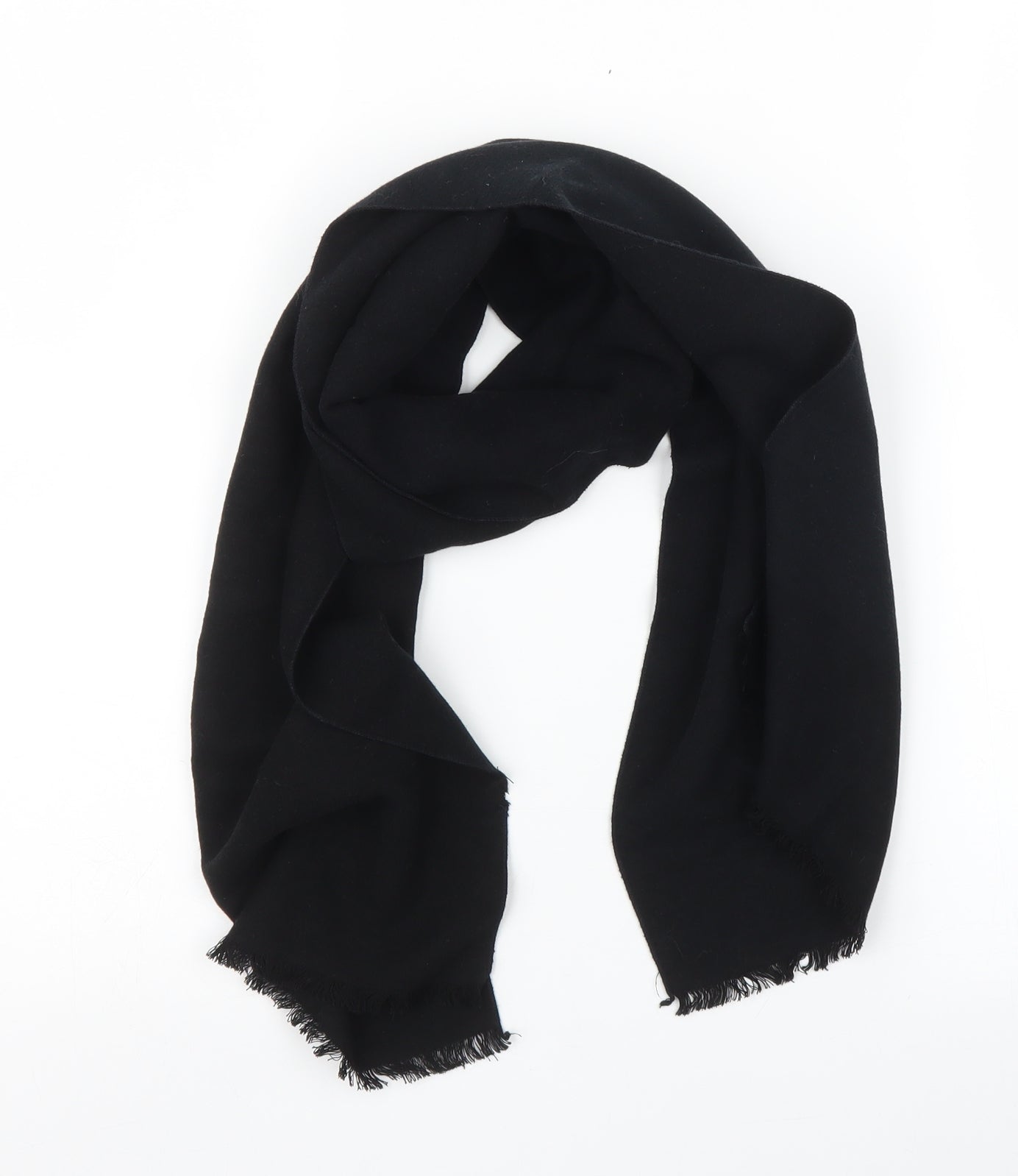 Preworn Unisex Black    Scarf