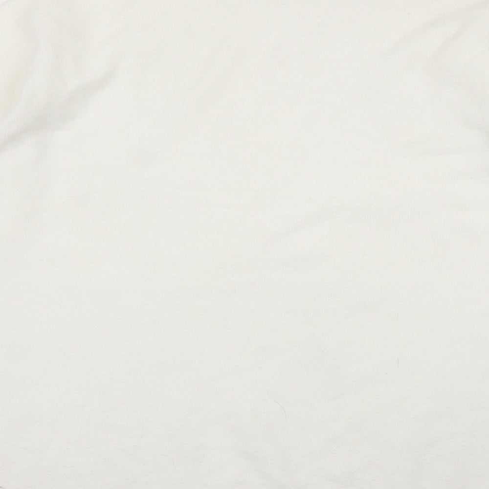 Preworn Womens White   Pullover Jumper Size L