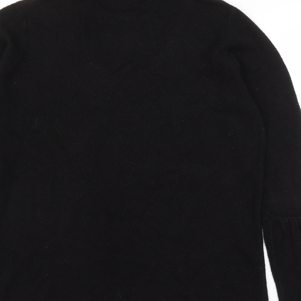 Papaya Womens Black   Pullover Jumper Size M