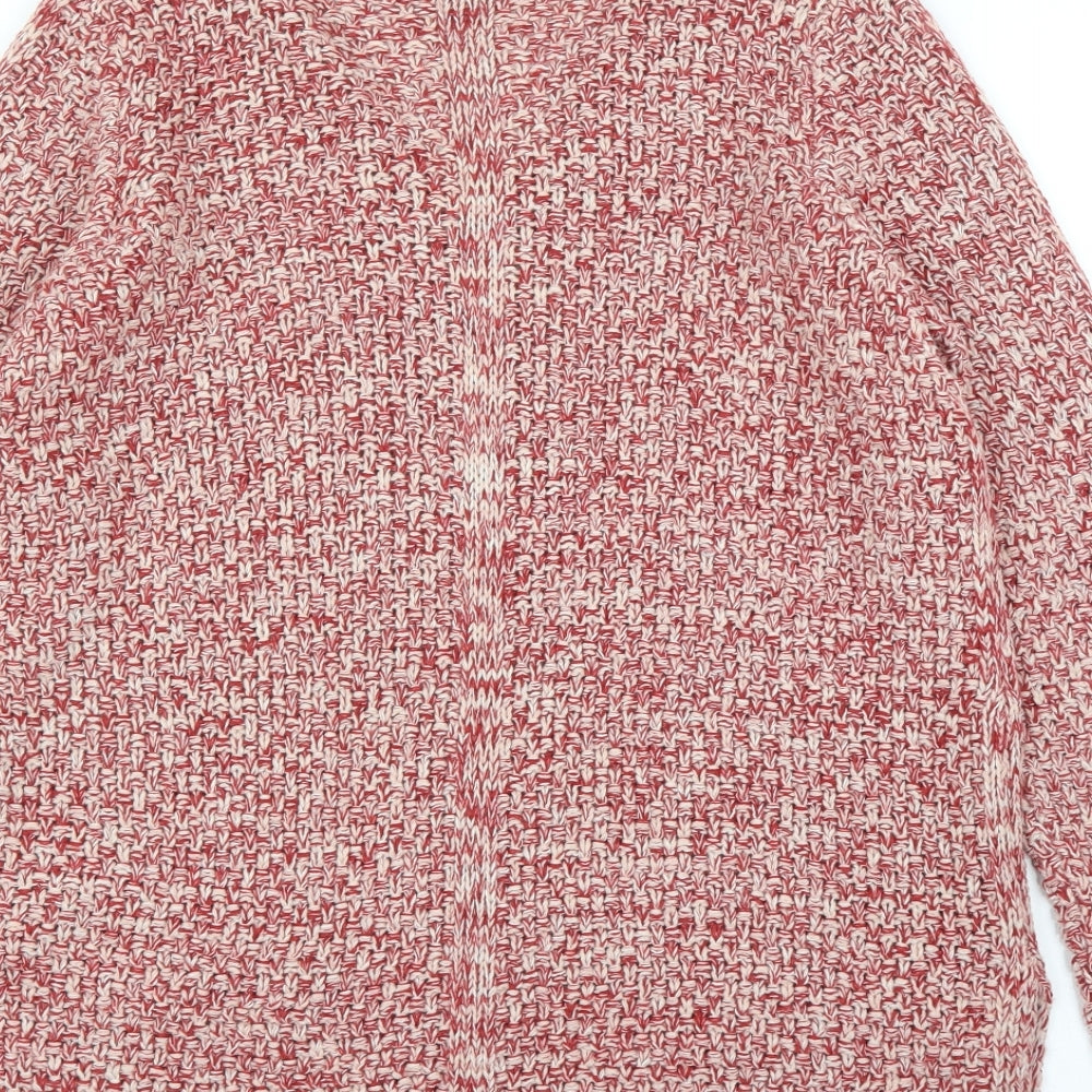 M&Co Womens Red   Pullover Jumper Size 12