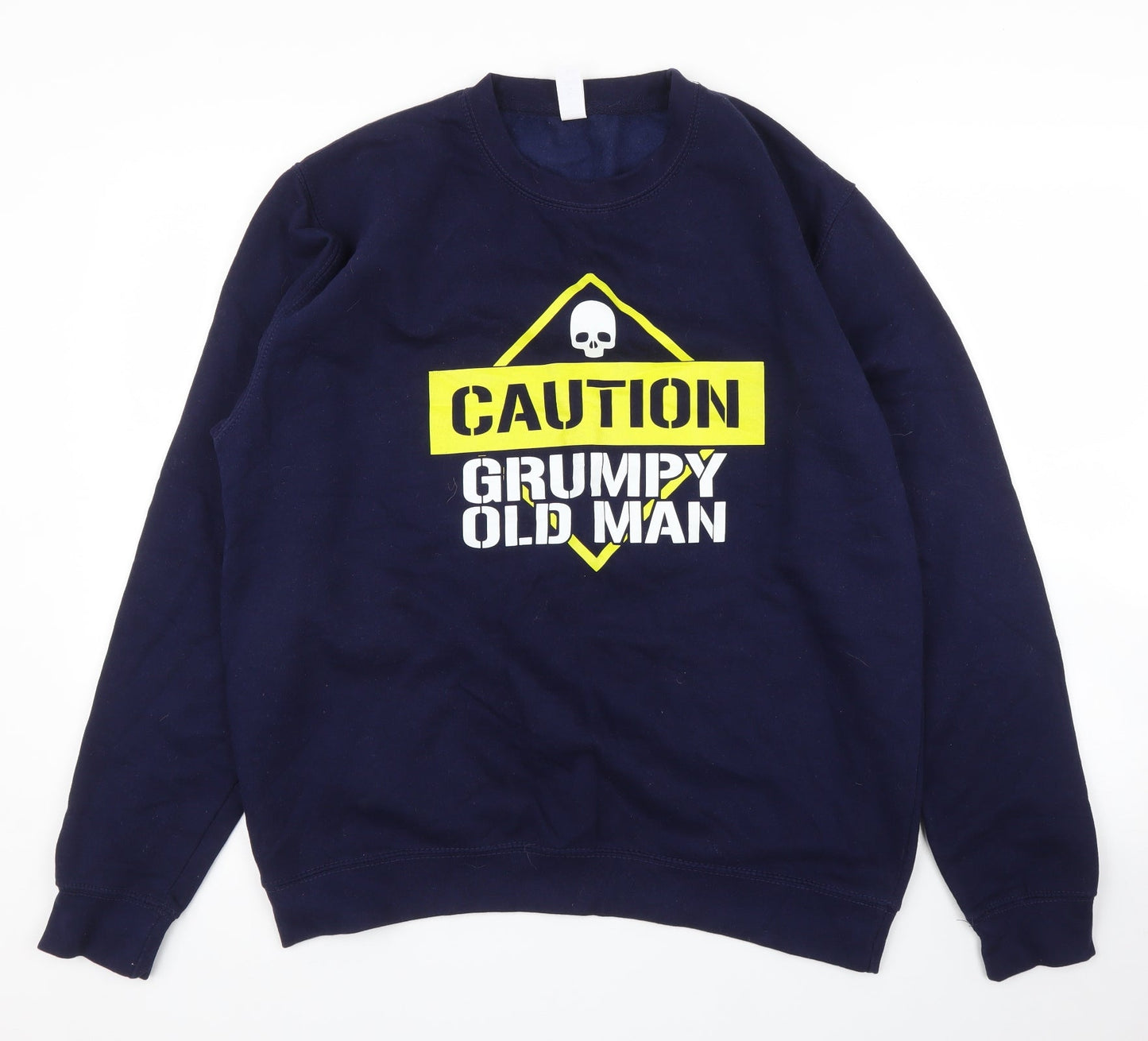 Just Hoods Mens Blue   Pullover Jumper Size L