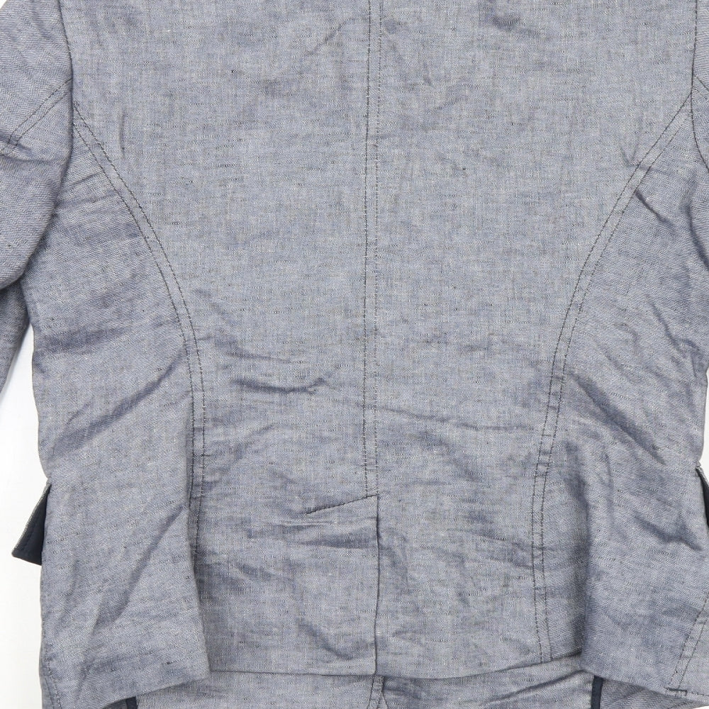 Marks and Spencer Womens Grey   Jacket Blazer Size 8