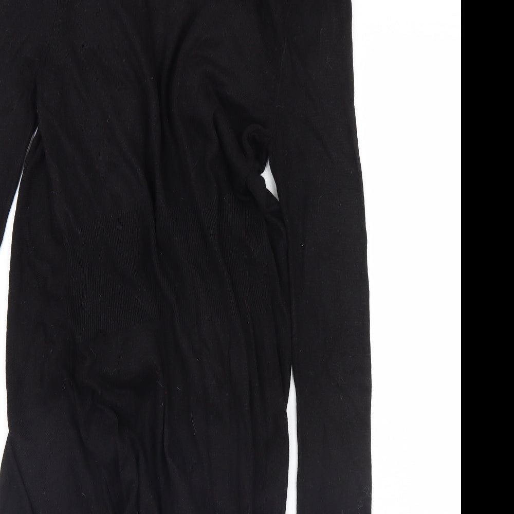 Marks and Spencer Womens Black   Cardigan Jumper Size 10