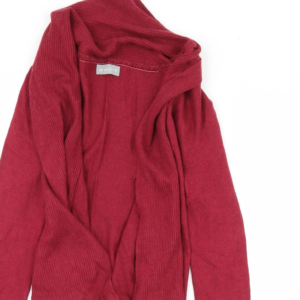 Marks and Spencer Womens Purple   Cardigan Jumper Size 10