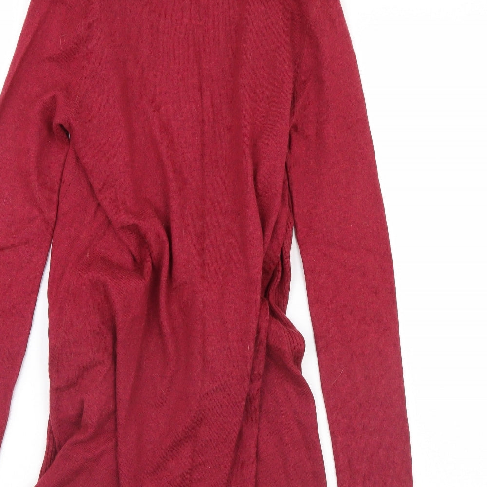 Marks and Spencer Womens Purple   Cardigan Jumper Size 10