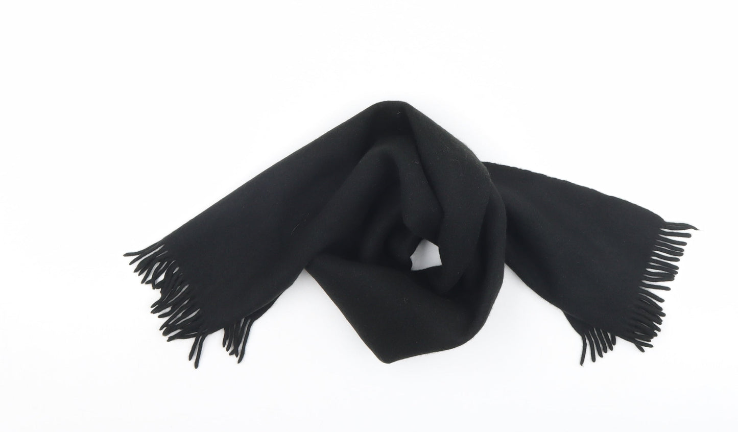 Preworn Womens Black    Scarf