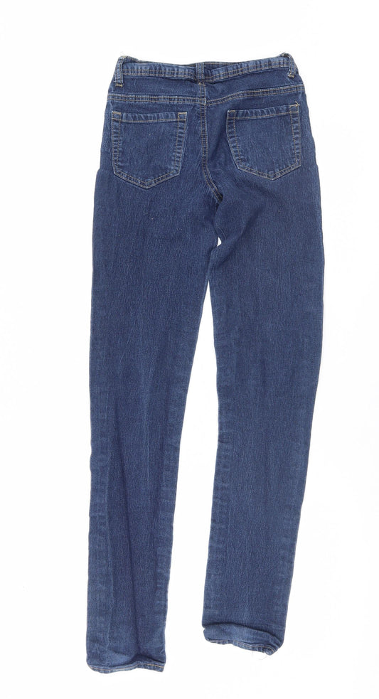 Denim & Co. Womens Black   Skinny Jeans Size 6 L31 in