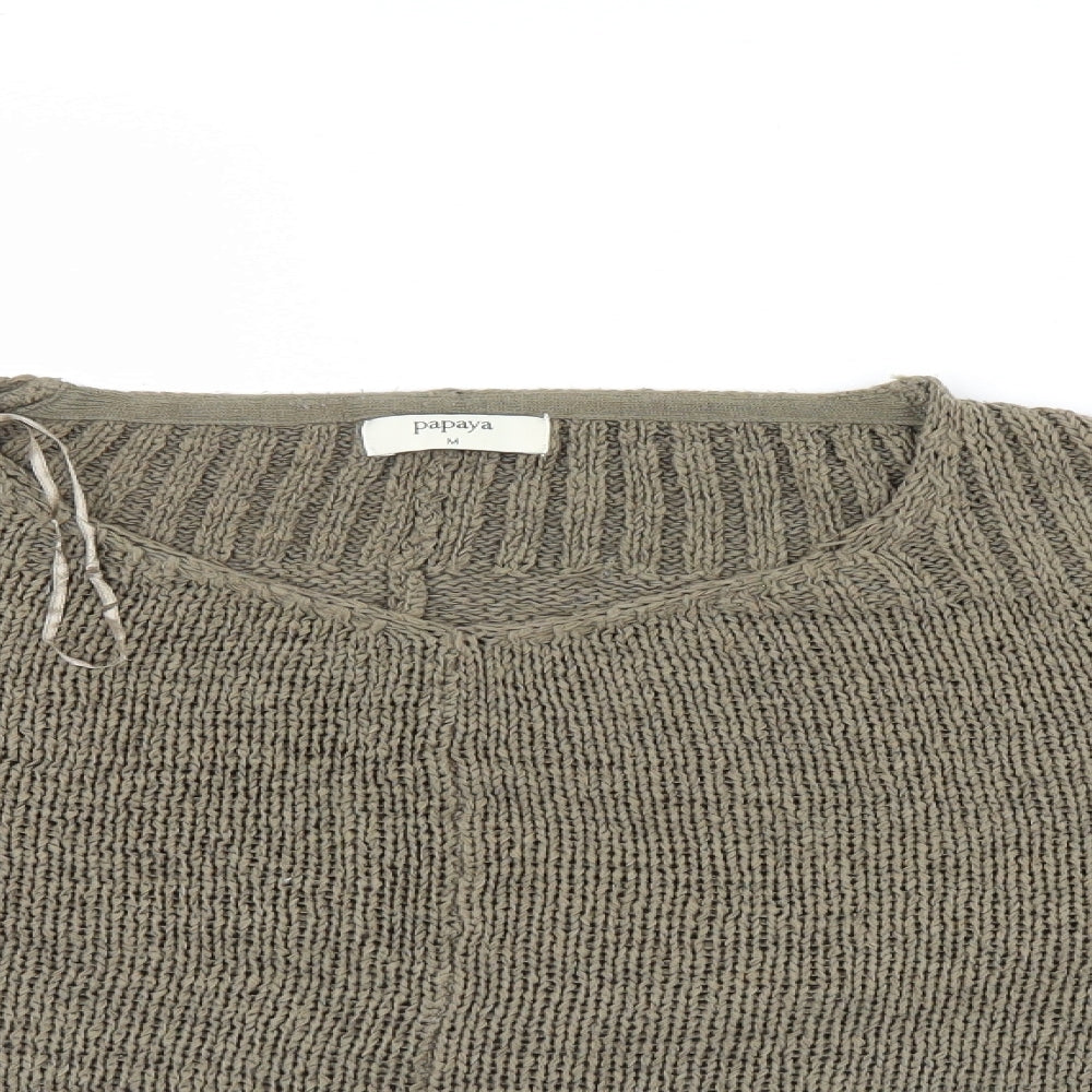 Matalan Womens Green   Pullover Jumper Size M