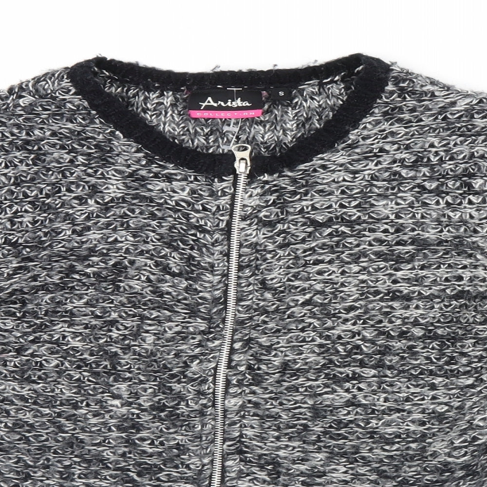 arista Womens Black   Cardigan Jumper Size S