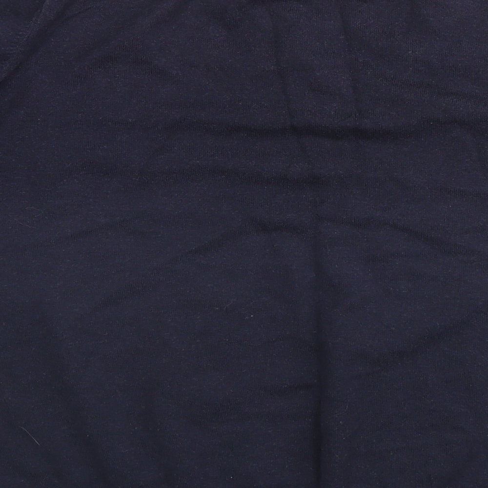 Marks and Spencer Mens Blue   Henley Jumper Size L