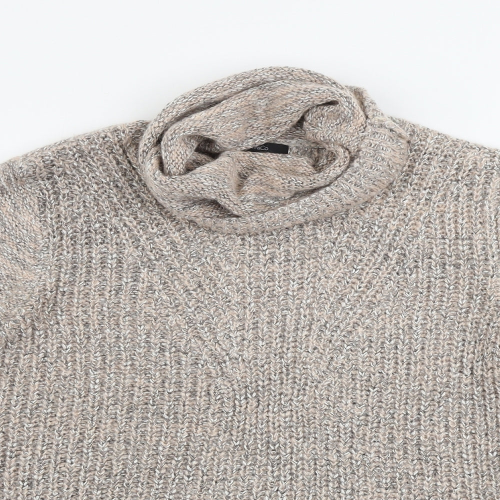 M&Co Womens Pink   Pullover Jumper Size 10