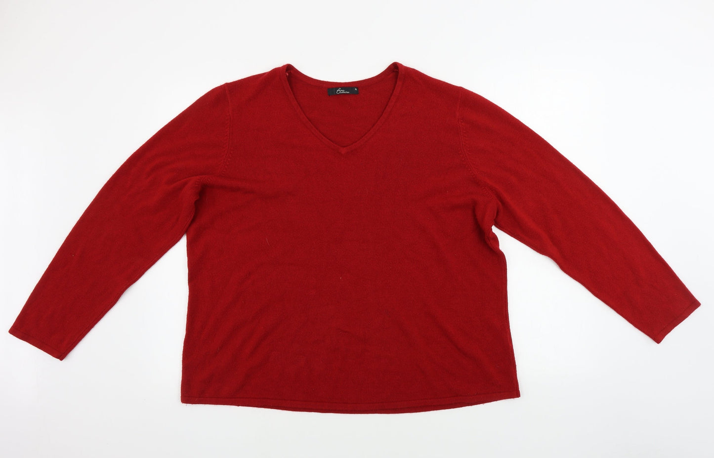 BM Womens Red   Pullover Jumper Size M
