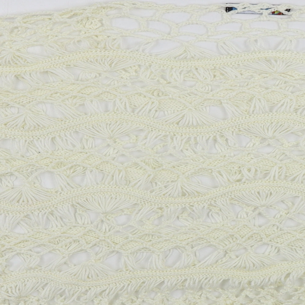 Kaleidoscope  Womens Ivory   Pullover Jumper Size 14