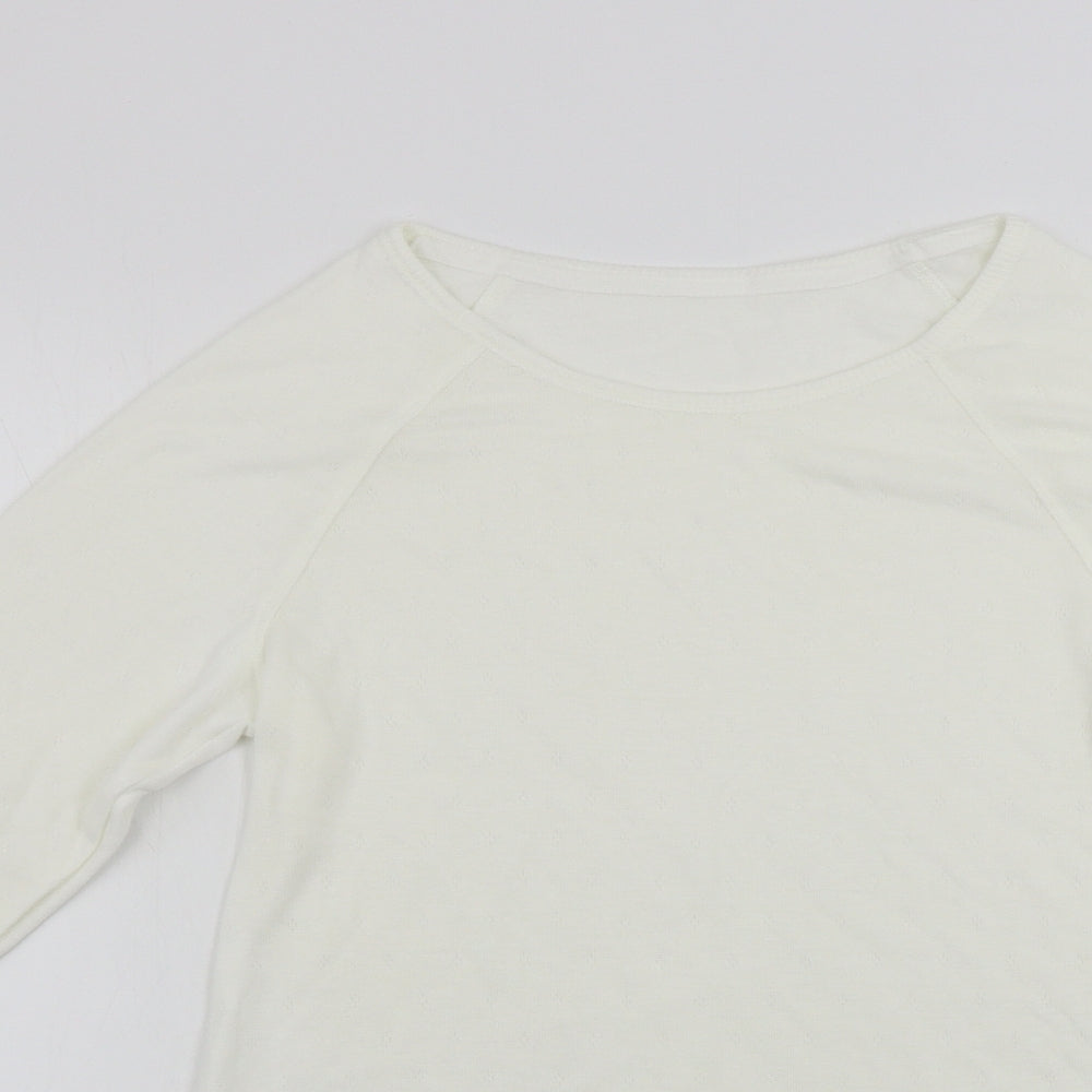 Marks and Spencer  Womens Ivory   Pullover Jumper Size 14