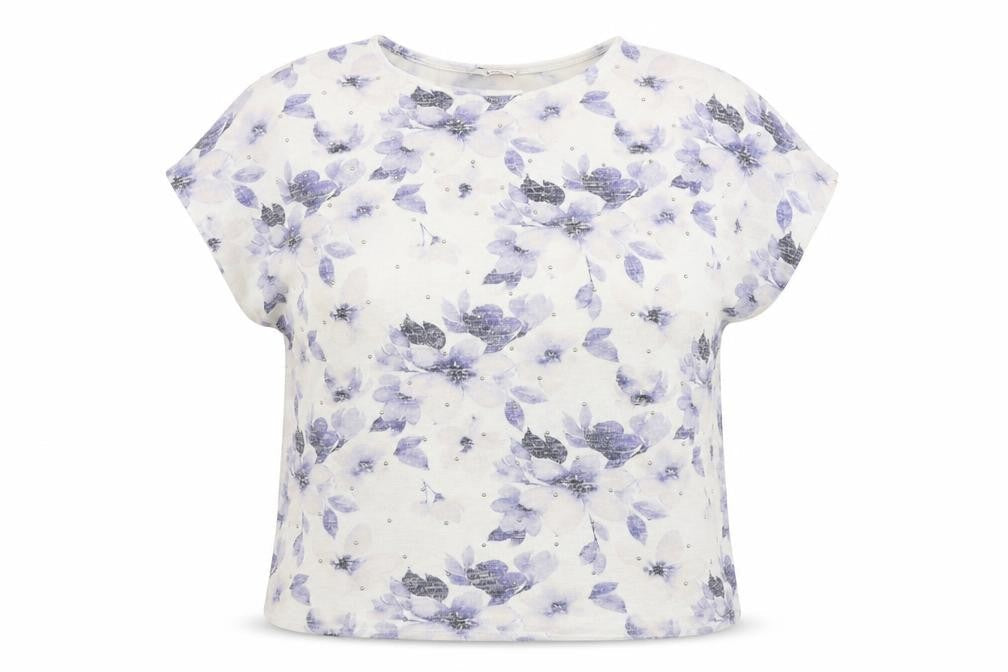 TU Womens White Floral  Pullover Jumper Size 20
