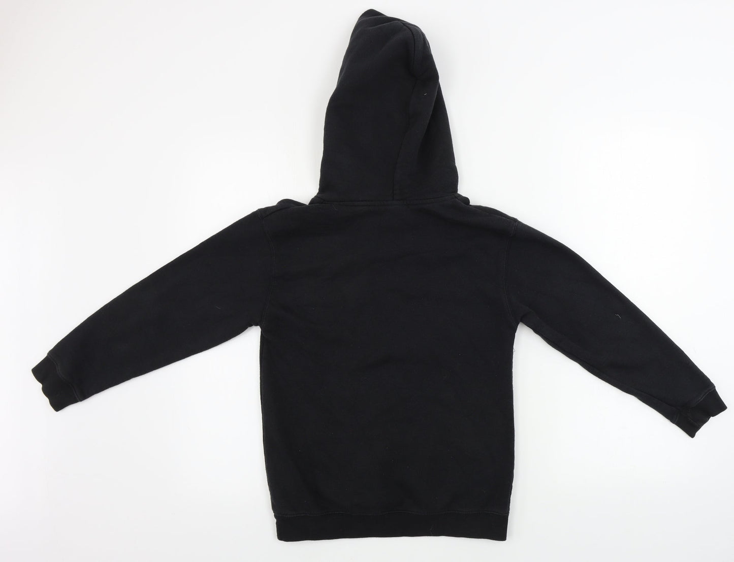 Fruit of the Loom  Boys Black   Pullover Hoodie Size 9-10 Years