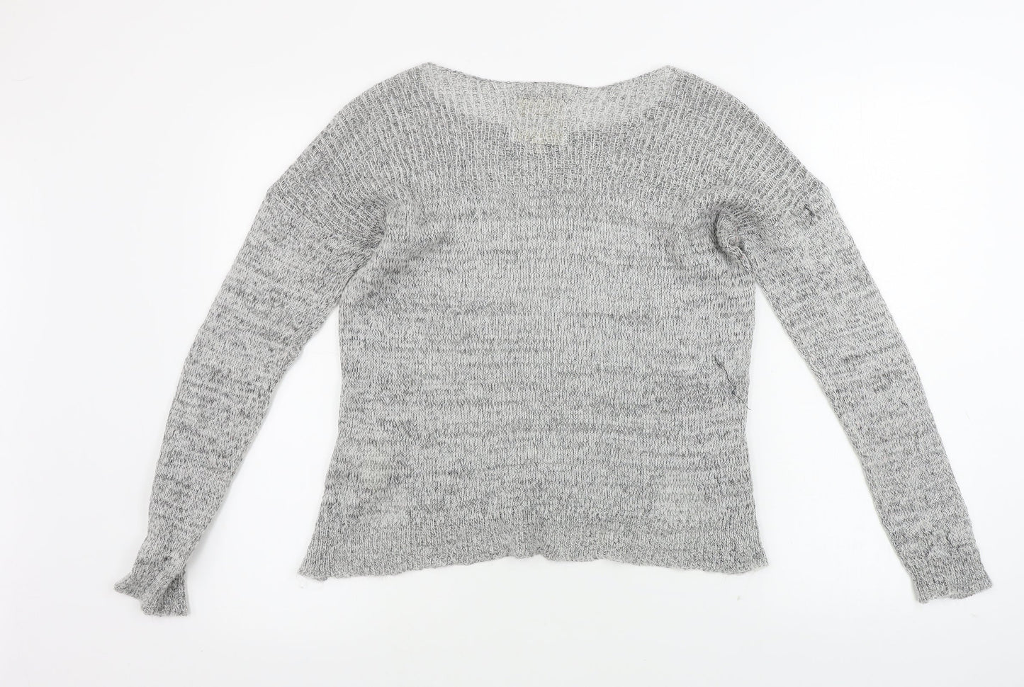 Superdy  Womens Grey   Pullover Jumper Size S