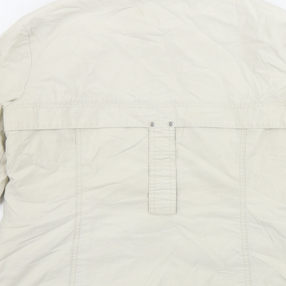 Marks and Spencer  Womens Beige   Jacket Coat Size 8