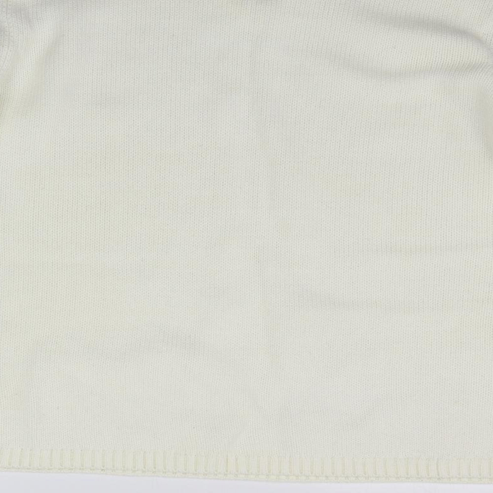 EWM Womens White   Pullover Jumper Size M